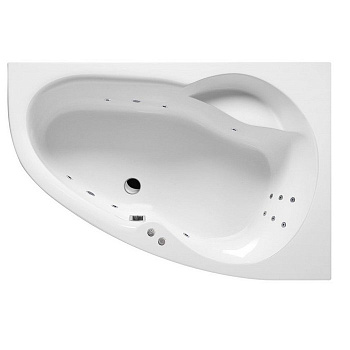 Ванна EXCELLENT Newa 160x95 (правая) "LINE" (хром) Ванна EXCELLENT Newa 160x95 (правая) "LINE" (хром)