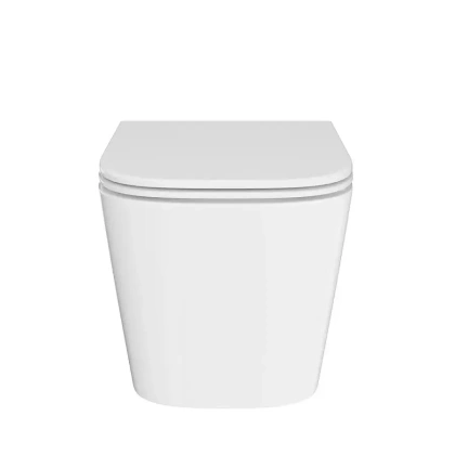 Унитаз Kerama Marazzi Cubo CU.wc.02 подвесной с сиденьем Микролифт Унитаз Kerama Marazzi Cubo CU.wc.02 подвесной с сиденьем Микролифт