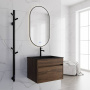 База под раковину Chiara 600 подвесная, 1 выкатной ящик soft-close, C.Oak