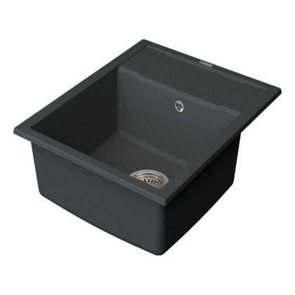 Мойка кухонная Point Римо 60 PN3010GR, графит