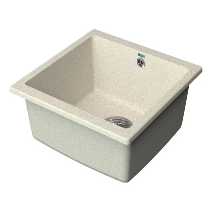 Мойка кухонная Point Бату 45 PN3008BG, светло-бежевый Мойка кухонная Point Бату 45 PN3008BG, светло-бежевый