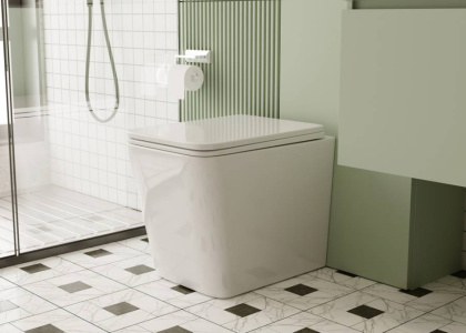 Приставной унитаз Abber Rechteck AC1211 с микролифтом Приставной унитаз Abber Rechteck AC1211 с микролифтом