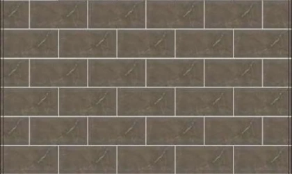 19053 Плитка настенная 19053 Эль-Реаль коричневый грань 9.9*20*9.2 (40шт\0.8м2)