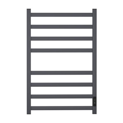Полотенцесушитель электрический Point Меркурий PN83858GR П8 500x800, диммер справа, графит премиум Полотенцесушитель электрический Point Меркурий PN83858GR П8 500x800, диммер справа, графит премиум