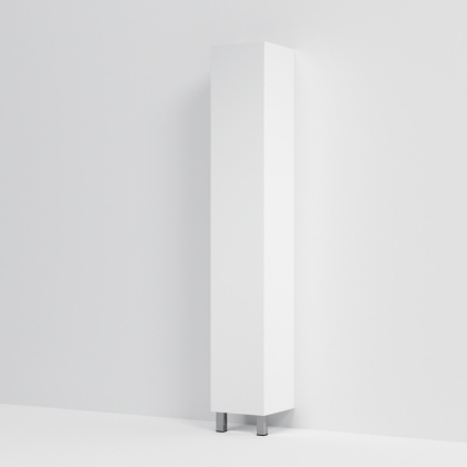 Шкаф-колонна напольный левый, 190х30х32 см, белый, M90CSL0306WG GEM