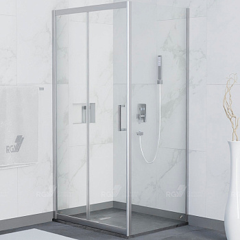 Душевой уголок RGW Stilvoll SV-45 140х70 06324547-011 профиль Хром стекло прозрачное