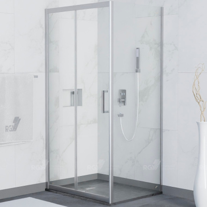 Душевой уголок RGW Stilvoll SV-45 140х70 06324547-011 профиль Хром стекло прозрачное
