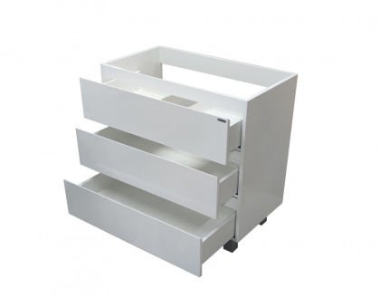 Тумба напольная под умывальник Bali New 900х450 3 ящика (ШхГхВ) 898х446х860