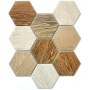 Мозаика Wood comb 29.5x25.6 Мозаика Wood comb 29.5x25.6