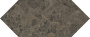 Плитка настенная 35014 Бикуш коричневый (14см*34см*6,9мм) (24шт/0,896м2) глянцевый, м2