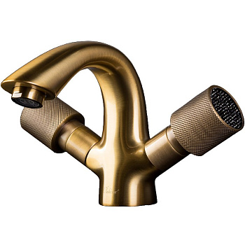 Смеситель для умывальника ROYAL CRYSTAL black, бронза_Комплект Смеситель для умывальника ROYAL CRYSTAL black, бронза_Комплект