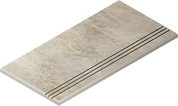 Уайт Ступень Закруг.Грип 30X60 Лев