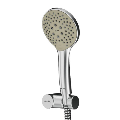 F0119000 Gem душевой набор, шланг 1750 мм,держатель ручного душа, ручной душ 110 мм, 1 функция, Хром