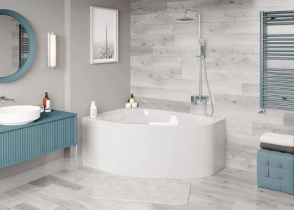 Акриловая ванна VAGNERPLAST FLORA 150x100 left