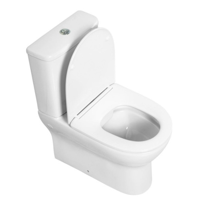 ENERGIA Чаша унитаза с сиденьем дюропласт soft close, P-trap BB8134CPR/SC