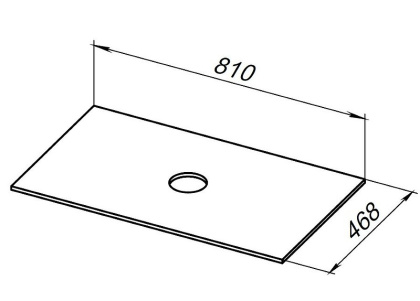 Раковина SantiLine 62х41 SL-1082 Раковина SantiLine 62х41 SL-1082
