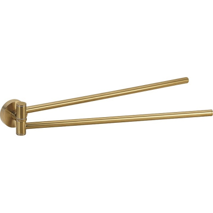 Полотенцедержатель Bemeta Sablo 160204190 поворотный Золото матовое