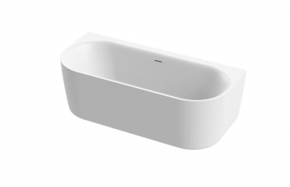 Акриловая ванна пристенная, цельная,  METAURO-INT-Wall-180-80-60 Акриловая ванна пристенная, цельная,  METAURO-INT-Wall-180-80-60