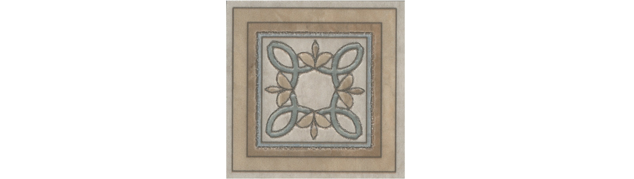 Декор DC\A36\SG6062RL Эвора Бежевый (9,6см*9,6см*11мм) (20шт/0,18м2) Глянцевый, шт