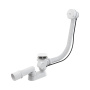Сифон для ванны автомат комплект, белый