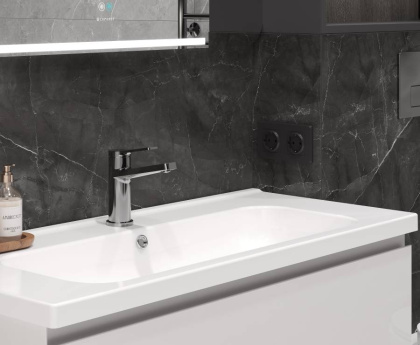 Timeless Grafite Керамогранит графит LP6060G0041R 59,5х59,5 матовый карвинг
