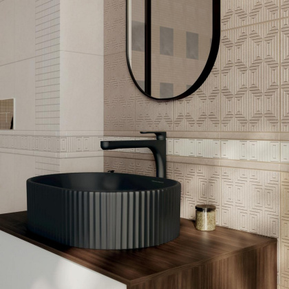 Декор VT\C450\8344 Матрикс бежевый (20см*30см*6,9мм) (20шт/1,2м2) орнамент, шт Декор VT\C450\8344 Матрикс бежевый (20см*30см*6,9мм) (20шт/1,2м2) орнамент, шт