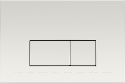 Панель смыва Aquatek Slim Белая V KDI-0000003