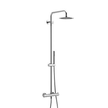 Термостатическая душевая система наружного монтажа EXCELLENT Rain Termo Round ARAC.SY.107CR (хром) Термостатическая душевая система наружного монтажа EXCELLENT Rain Termo Round ARAC.SY.107CR (хром)