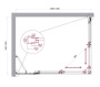 Душевой уголок BELBAGNO LUCE-AH-21 Душевой уголок BELBAGNO LUCE-AH-21