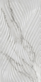 Коррер белый глянцевый структура обрезной 30x60x1