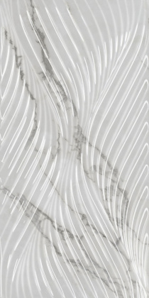 Коррер белый глянцевый структура обрезной 30x60x1