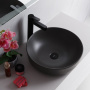 Раковина накладная керамическая, круглая, серая матовая, BB1315-H311, 410x410x130 Раковина накладная керамическая, круглая, серая матовая, BB1315-H311, 410x410x130