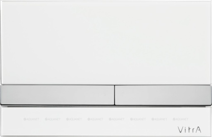 Кнопка смыва VitrA Select, стекло, цвет Глянцевый Белый