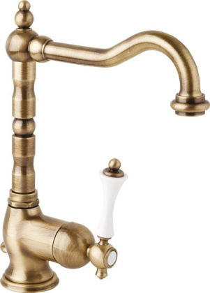 MARGOT-LSM2-03/24-N Смеситель для раковины однорычажный с донным клапаном, исполнение золото, ручка чёрная MARGOT-LSM2-03/24-N Смеситель для раковины однорычажный с донным клапаном, исполнение золото, ручка чёрная