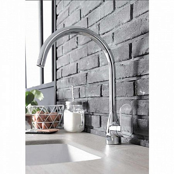 Смеситель E21151-CP Jacob Delafon  Marie  Хром Для кухонной мойки Поворотный, шт