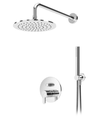 Встраиваемый душевой комплект CEZARES LEAF-DSIP-30-SS Встраиваемый душевой комплект CEZARES LEAF-DSIP-30-SS