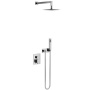 Термостатическая душевая система скрытого монтажа EXCELLENT Frost Quatro Termo AREX.4403CR (хром)
