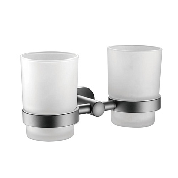 2 стакана с держателем, SG5122T Shevanik, Оружейная сталь