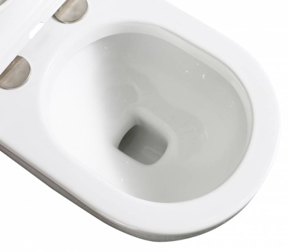 Приставной унитаз Abber Bequem AC1114P импульсный с микролифтом Приставной унитаз Abber Bequem AC1114P импульсный с микролифтом