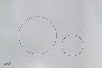 Кнопка управления для скрытых систем инсталляции, нержавеющая сталь-полумат/глянец