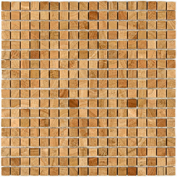 Мозаика натуральный камень Siena-15 (чип 7*15*15) 30,5*30,5(15шт.-1.4м2), м2