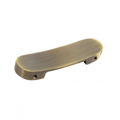 Декоративная накладка на отверстие перелива для ванны, изогнутое BB39-TC-BRN