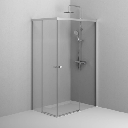 W94G-403-12080-MТ Душевое ограждение X-Joy Square Slide 120х80, мат Хром, прозрачное W94G-403-12080-MТ Душевое ограждение X-Joy Square Slide 120х80, мат Хром, прозрачное