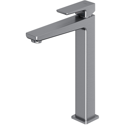 Смеситель для умывальника с донным клапаном OMNIRES PARMA PM7412_1IN (инокс) Смеситель для умывальника с донным клапаном OMNIRES PARMA PM7412_1IN (инокс)