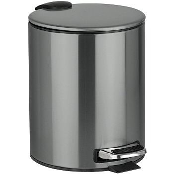 Ведро для мусора Bemeta Graphit 156315013 Антрацит матовый, 5 л