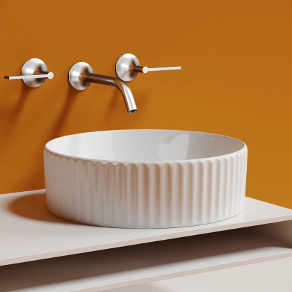 Умывальник чаша накладная круглая Element 360*360*115мм