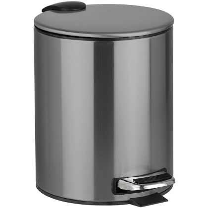 Ведро для мусора Bemeta Graphit 156315013 Антрацит матовый, 5 л