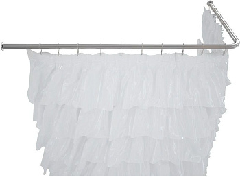 Карниз для ванны Aquanet угловой Г-образный 180х85