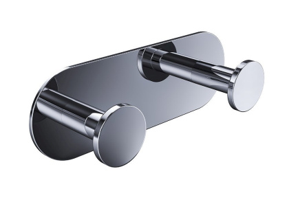 Двойной крючок для полотенец в комплекте с креплением Piave хром 3015-0014, шт