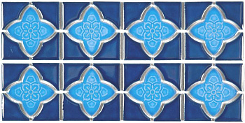 Вставка BW0021 керамика глянцевая (48*48) 150*306 